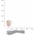 Porcelánový hrnek HEARTS 360 ml vícebarevný