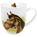 Porcelánový hrnek HORSIE 400 ml krémově bílý