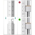 Dílenský regál Busta 80 cm stříbrný/hnědý