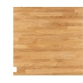 Jídelní stůl Puro 70 cm lamino černý/dub přírodní