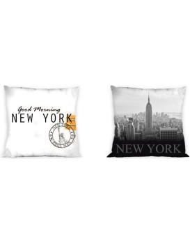 Oboustranný povlak na polštář City NY 003 - 40x40 cm