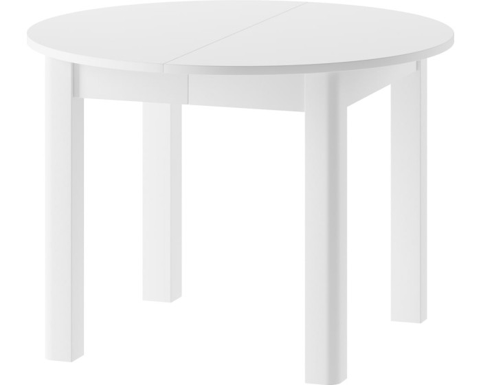 Rozkládací jídelní stůl Indus 105/240 cm bílý
