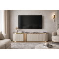 TV stolek Stilig ST916B 200 cm mramor/krémový/zlatý