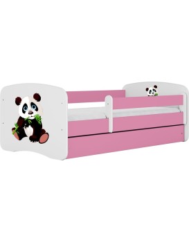 Dětská postel Babydreams panda růžová II