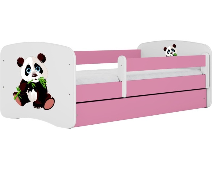 Dětská postel Babydreams panda růžová II