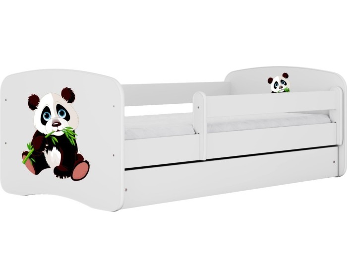 Dětská postel Babydreams panda bílá II