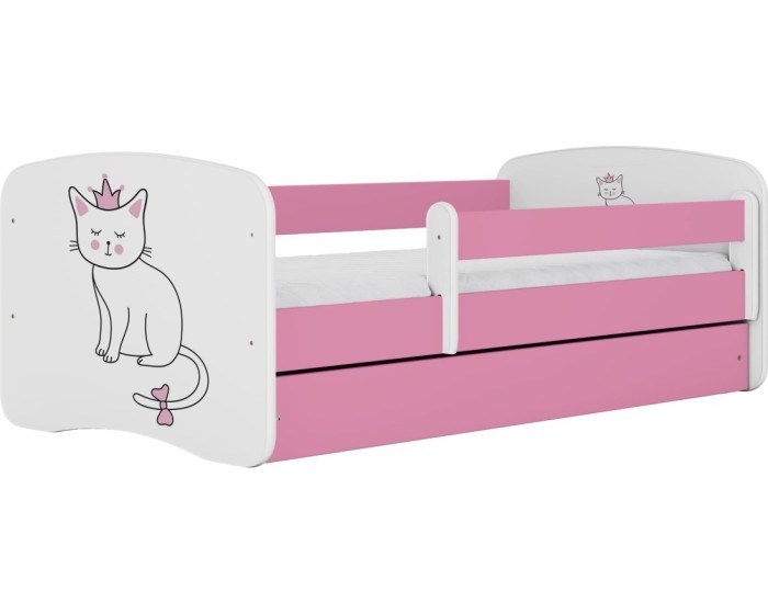 Dětská postel Babydreams kočka růžová