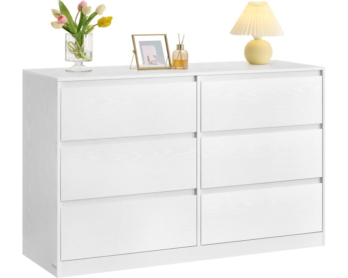 Komoda Vasagle Kailyn 119,4 cm bílá