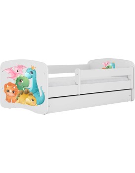 Dětská postel Babydreams dinosauři bílá