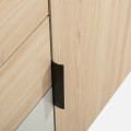 Komoda Ryga 05 145 cm dub Riva/šedá