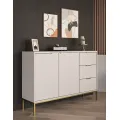 Komoda Austin 150 cm kašmír/zlatá