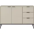 Komoda Austin 150 cm kašmír/černá