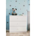 Komoda Babydreams 80 cm bílá