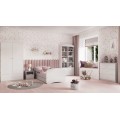 Komoda Babydreams 80 cm bílá