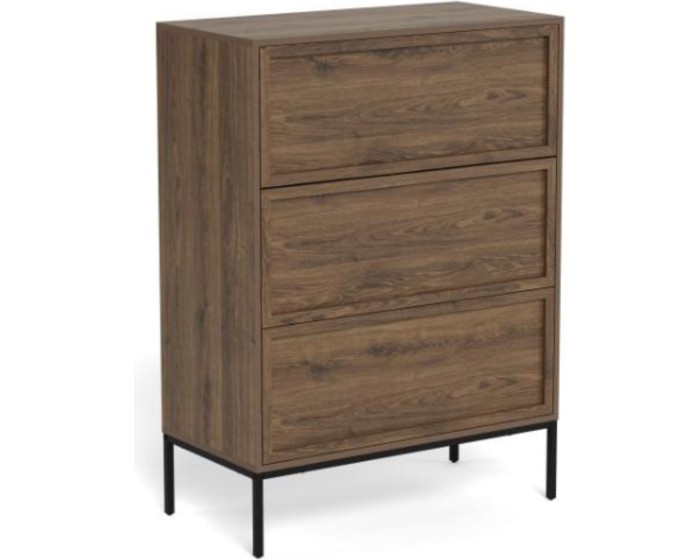 Komoda Palmdale 80 cm dub kouřový