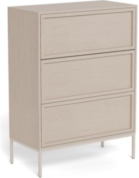 Komoda Palmdale 80 cm šedá
