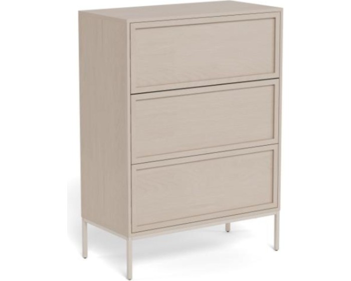 Komoda Palmdale 80 cm šedá