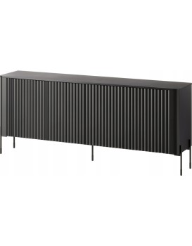 Komoda Vera 190 cm černá