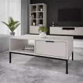 Konferenční stolek Austin 100 cm kašmír/černá