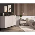 Konferenční stolek Austin 100 cm kašmír/černá