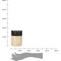 Odpadkový koš NOYA 1 L černý/bambus natural