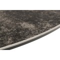 Kulatý jídelní stůl Heaven 120 cm černý mramor