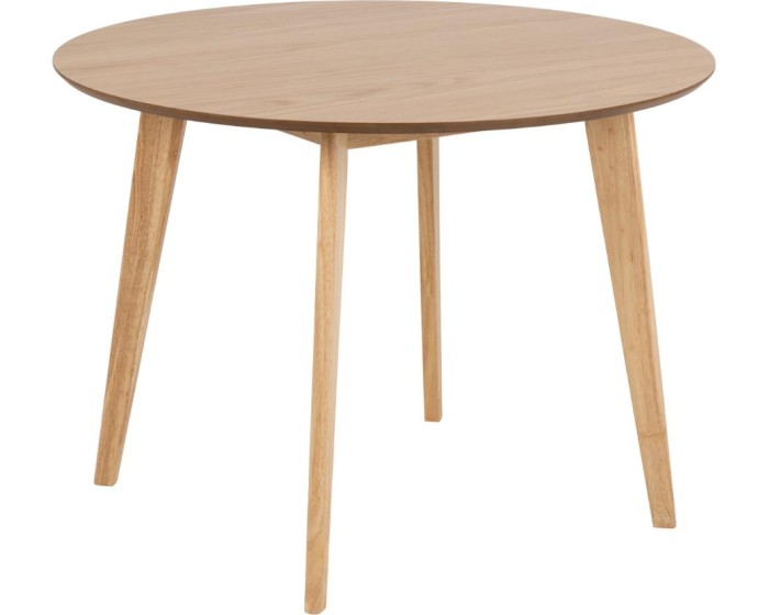 Kulatý jídelní stůl Roxby 105 cm dub přírodní