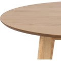 Kulatý jídelní stůl Roxby 105 cm dub přírodní