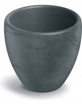 Plastový květináč CANOLOS betonově šedý