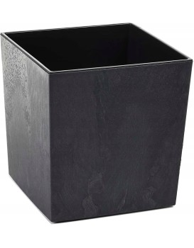 Květináč Flore 25x25 cm černý beton