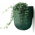 Nástěnný květináč MILLA WALL 14,6 cm antracitový