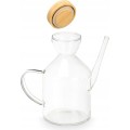 Skleněná karafa na olej SUSIE 600 ml čirá
