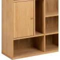 Knihovna Rangoon 60 cm dub přírodní olejovaný