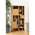 Knihovna Rangoon 90 cm dub přírodní olejovaný