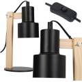 Stolní lampa FJELL 32 cm černá 