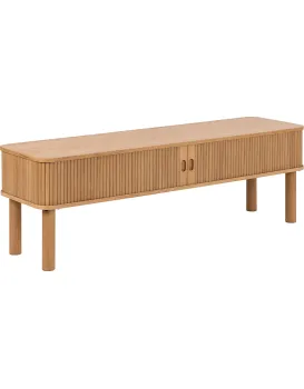 TV stolek Langley 140 cm dub přírodní