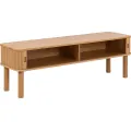 TV stolek Langley 140 cm dub přírodní