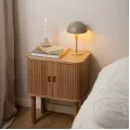 Noční stolek Langley dub přírodní