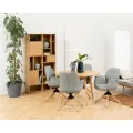 Knihovna Rangoon 90 cm dub přírodní olejovaný