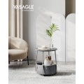 Odkládací stolek Vasagle Moris tmavě šedý