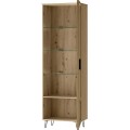 Vitrína Limbo 11 65 cm z masivu s LED osvětlením dub Artisan