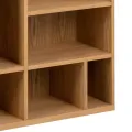 Knihovna Rangoon 90 cm dub přírodní olejovaný