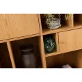 Knihovna Rangoon 90 cm dub přírodní olejovaný