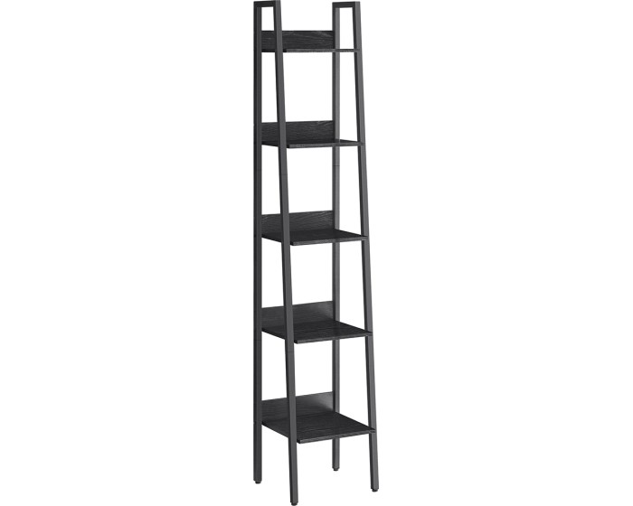 Regál Vasagle Narrow černý