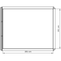 Dvoulůžková postel LOFT 01 160x200 z masivu