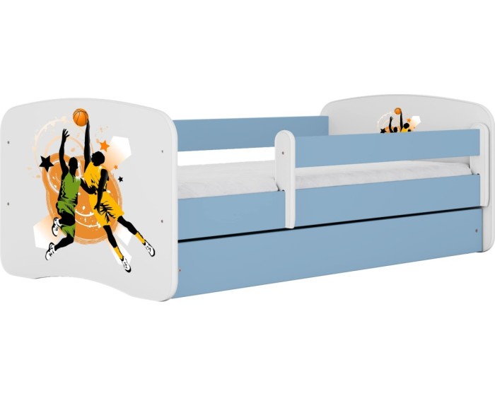 Dětská postel Babydreams basketball modrá