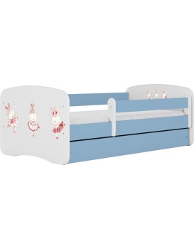 Dětská postel Babydreams králíčci modrá