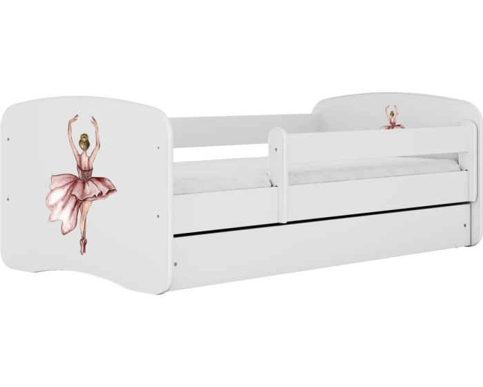 Dětská postel Babydreams tanečnice bílá