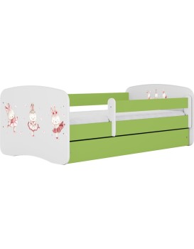 Dětská postel Babydreams králíčci zelená
