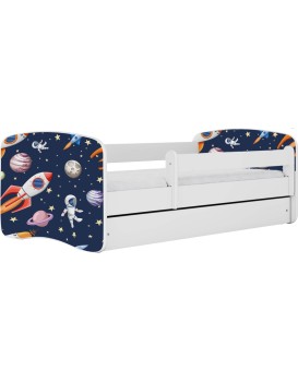 Dětská postel Babydreams vesmír bílá